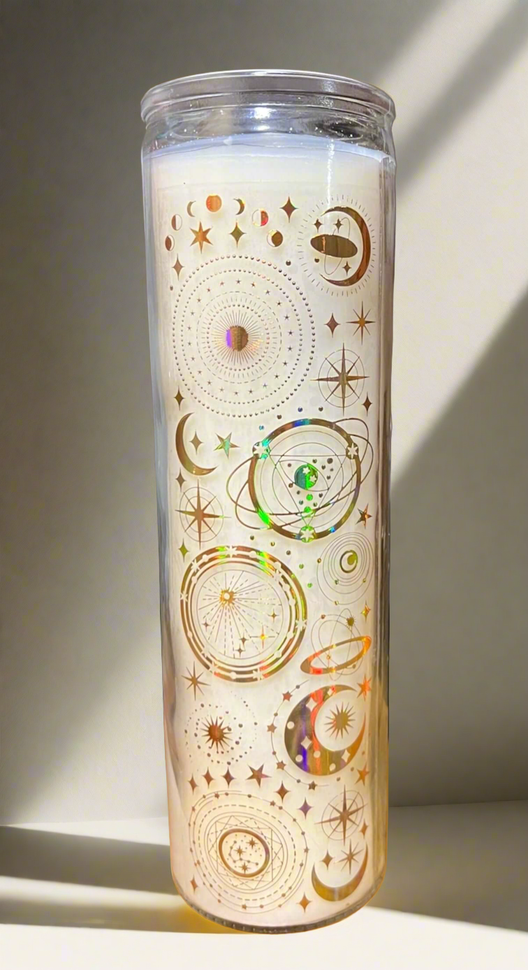 Buy custom made scented Astrology 7 Day Prayer Candle online.
