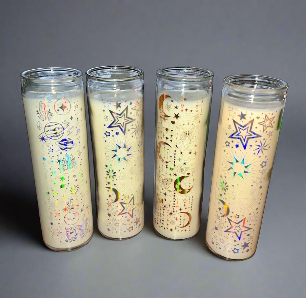 Buy custom made scented Astrology 7 Day Prayer Candle online.