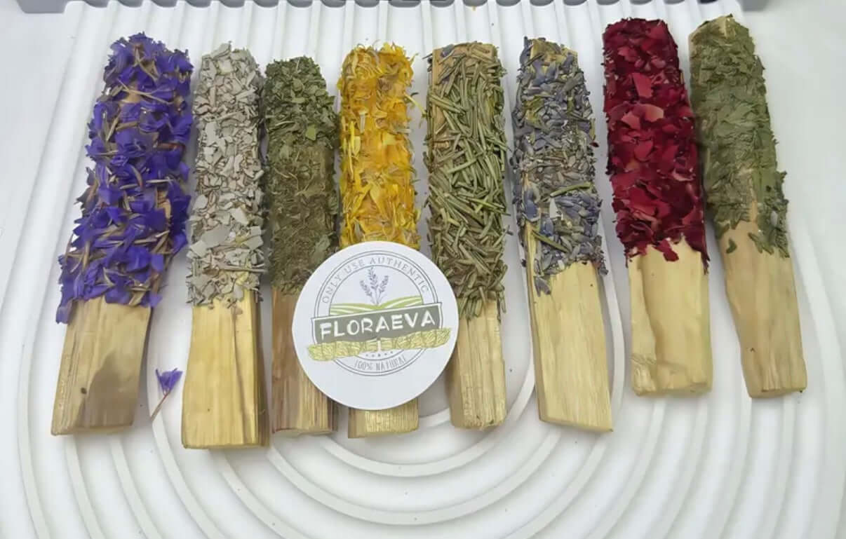 Artisan Dipped Palo Santo Ritual Sticks Set of 8