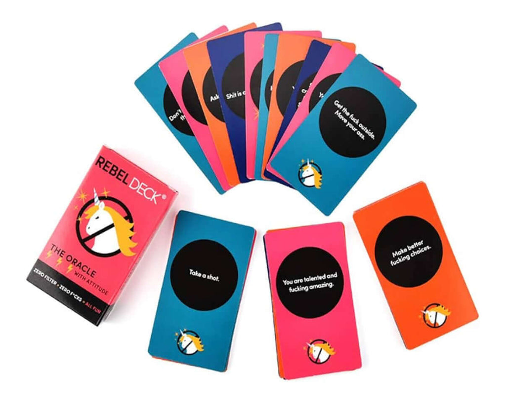 Rebel Tarot Deck: The Oracle with Attitude |Unfiltered Oracle