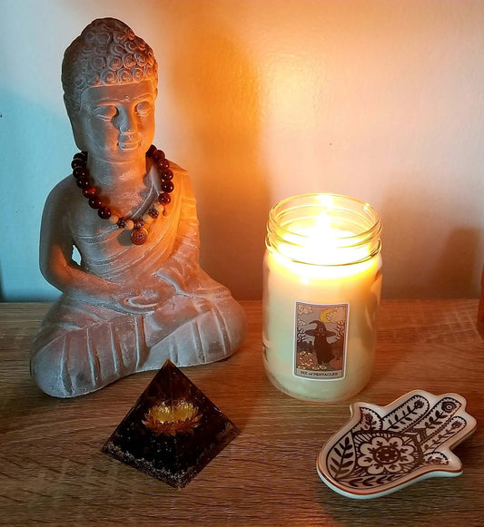 Cozy Glass Jar Candle – Hand-Poured Soy, Clean-Burning Scents Holly's Hand Poured Hobbies Candle Shop