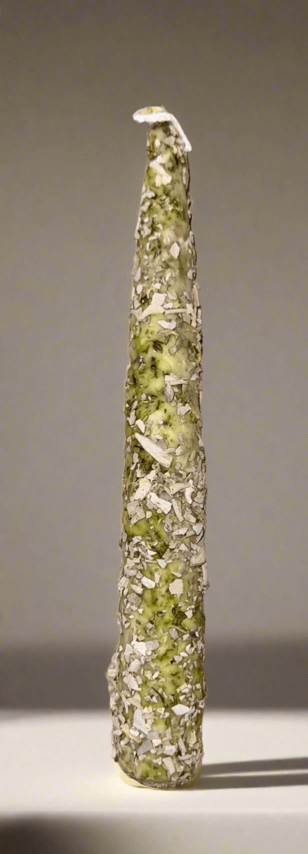 View details for Sage Dressed Soy Taper Candle – 8” Ritual Candle for Cleansing & Smudging Sage Dressed Soy Taper Candle – 8” Ritual Candle for Cleansing & Smudging