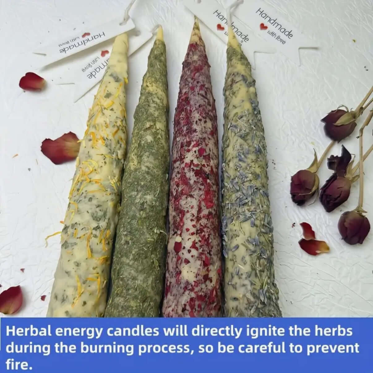 View details for Sage Dressed Soy Taper Candle – 8” Ritual Candle for Cleansing & Smudging Sage Dressed Soy Taper Candle – 8” Ritual Candle for Cleansing & Smudging