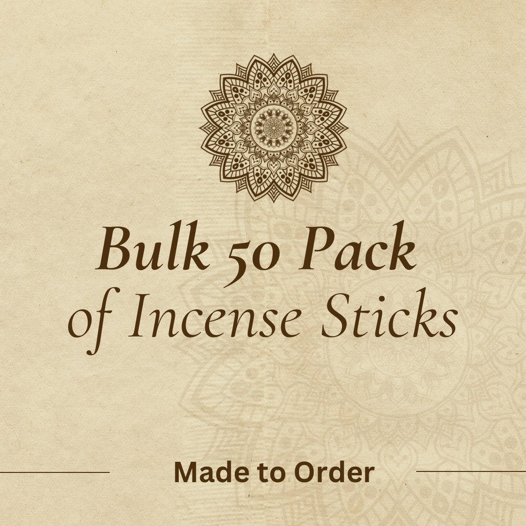 Buy handmade incense sticks online. Made to Order, choose from over 15 scents.