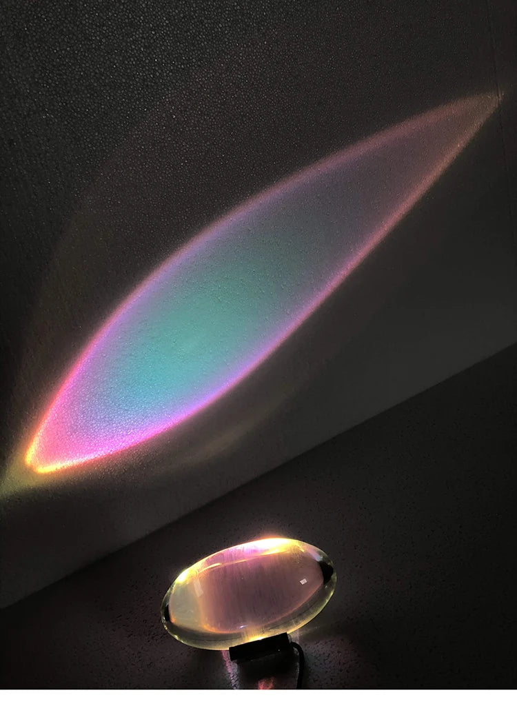 Aura Sky Crystal Projection Lamp | Color-Changing Ambient Light