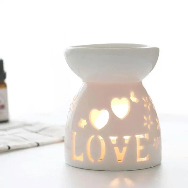 Celestial Glow Ceramic Wax Melt & Essential Oil Burner