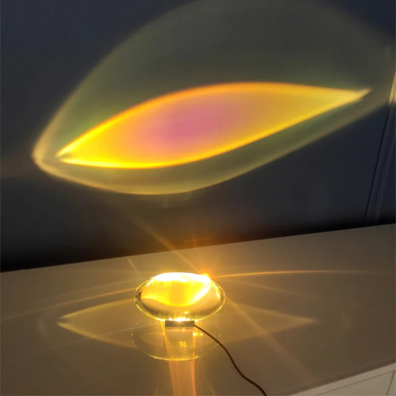 Aura Sky Crystal Projection Lamp | Color-Changing Ambient Light