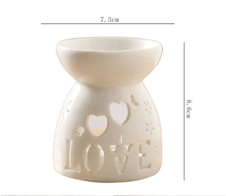 Celestial Glow Ceramic Wax Melt & Essential Oil Burner
