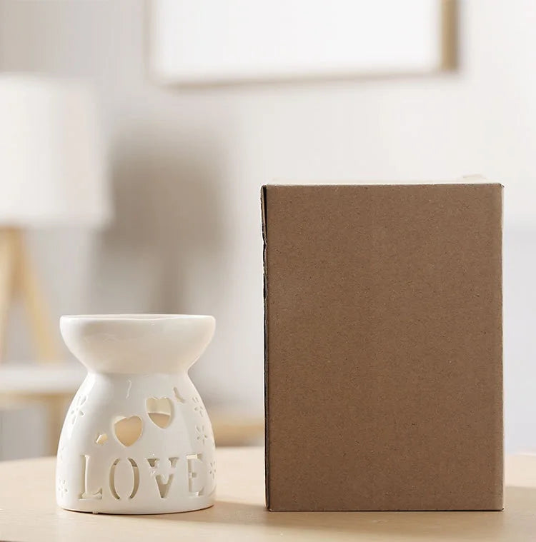Celestial Glow Ceramic Wax Melt & Essential Oil Burner