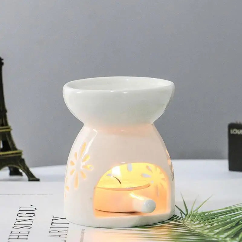 Celestial Glow Ceramic Wax Melt & Essential Oil Burner