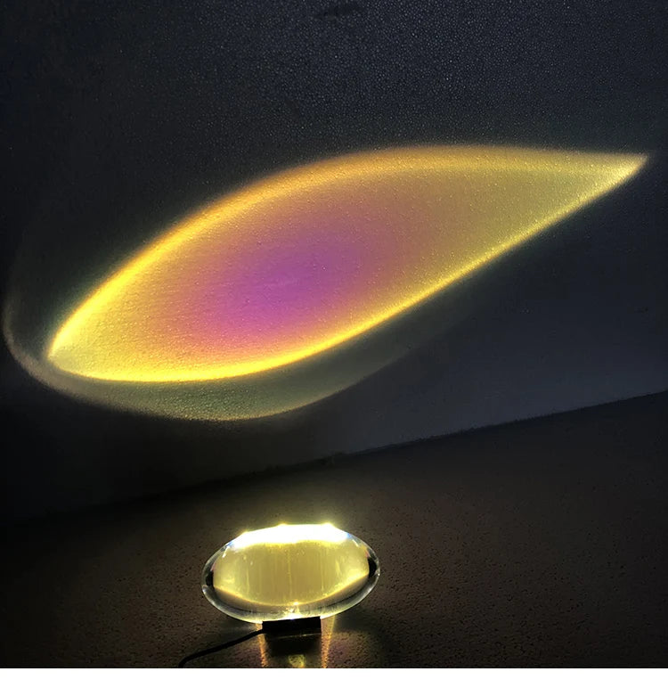 Aura Sky Crystal Projection Lamp | Color-Changing Ambient Light