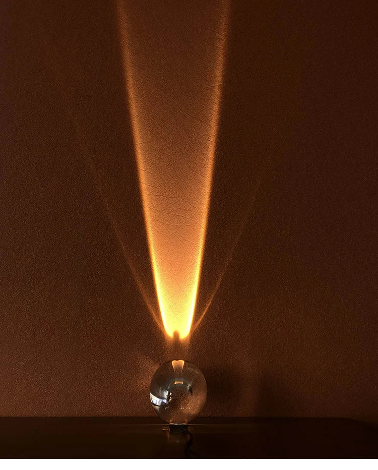 Aura Sky Crystal Projection Lamp | Color-Changing Ambient Light