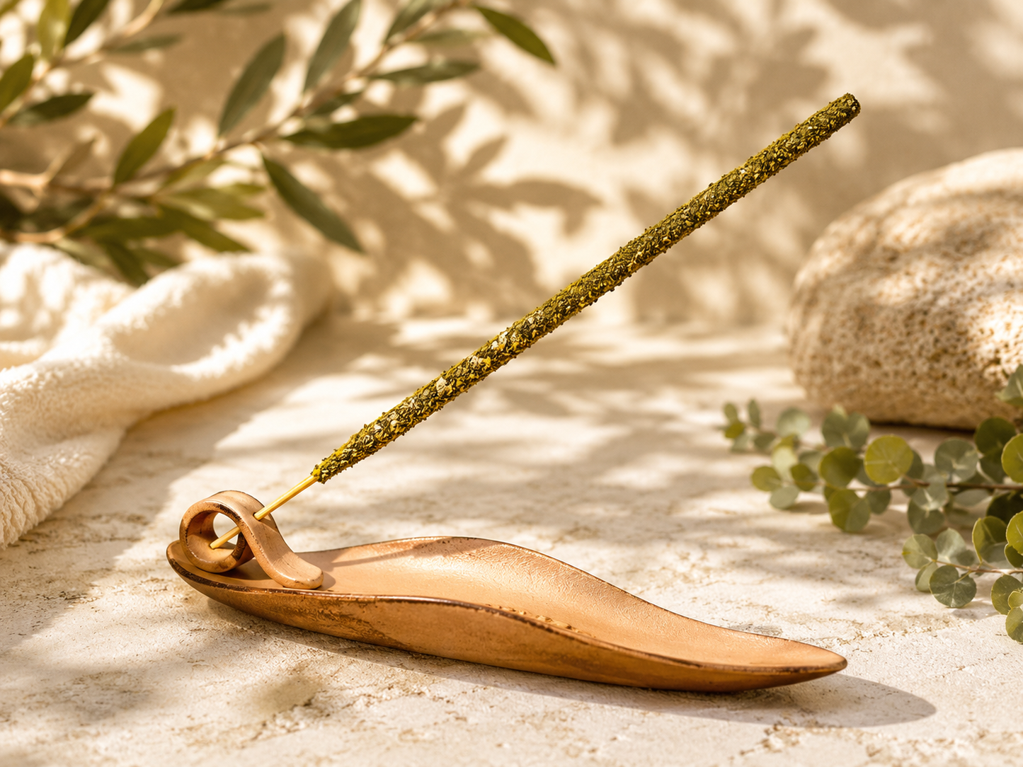 Leaf Incense Holder Sacred Scents Sanctuary