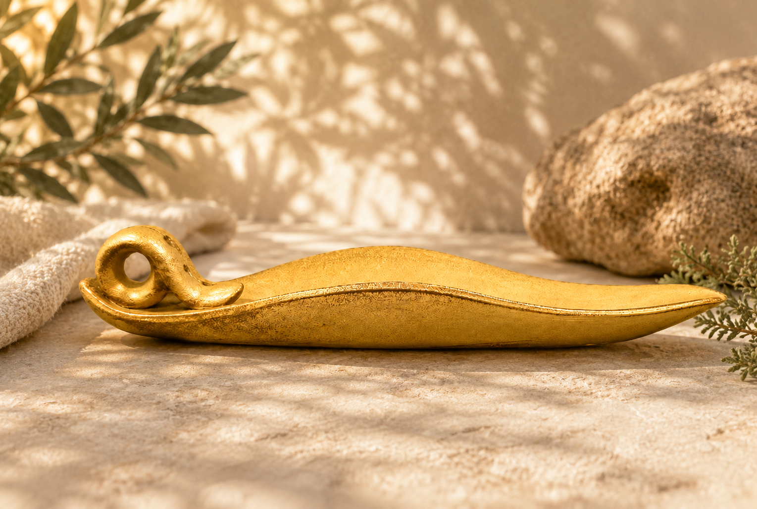 Leaf Incense Holder Sacred Scents Sanctuary