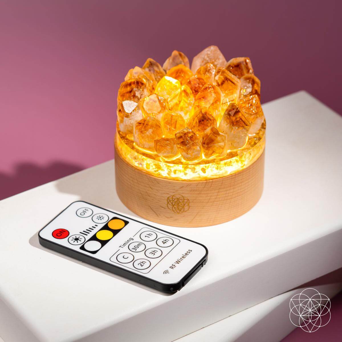 Turn My Life to Gold - Midas Citrine Lamp Conscious Items